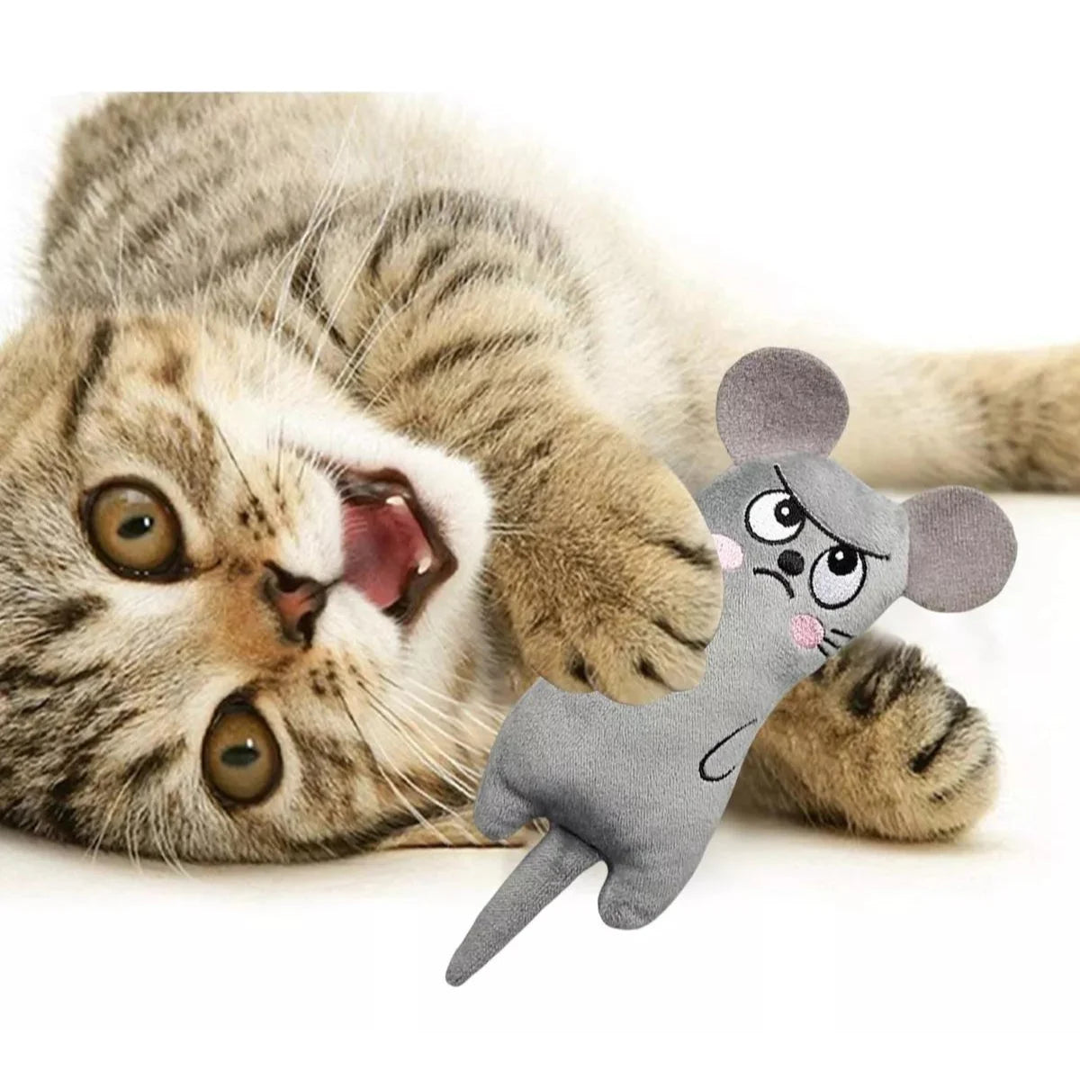 Juguete con Catnip (hierva gatera)