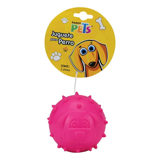 Fancy Pets. Pelota de hule para perros pequeños