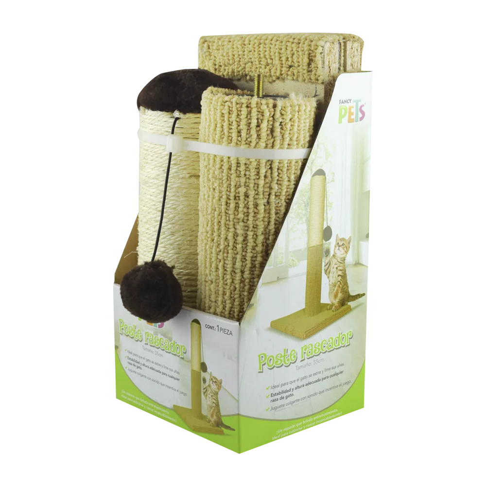 Fancy Pets. Rascador para gatos (55 cm)