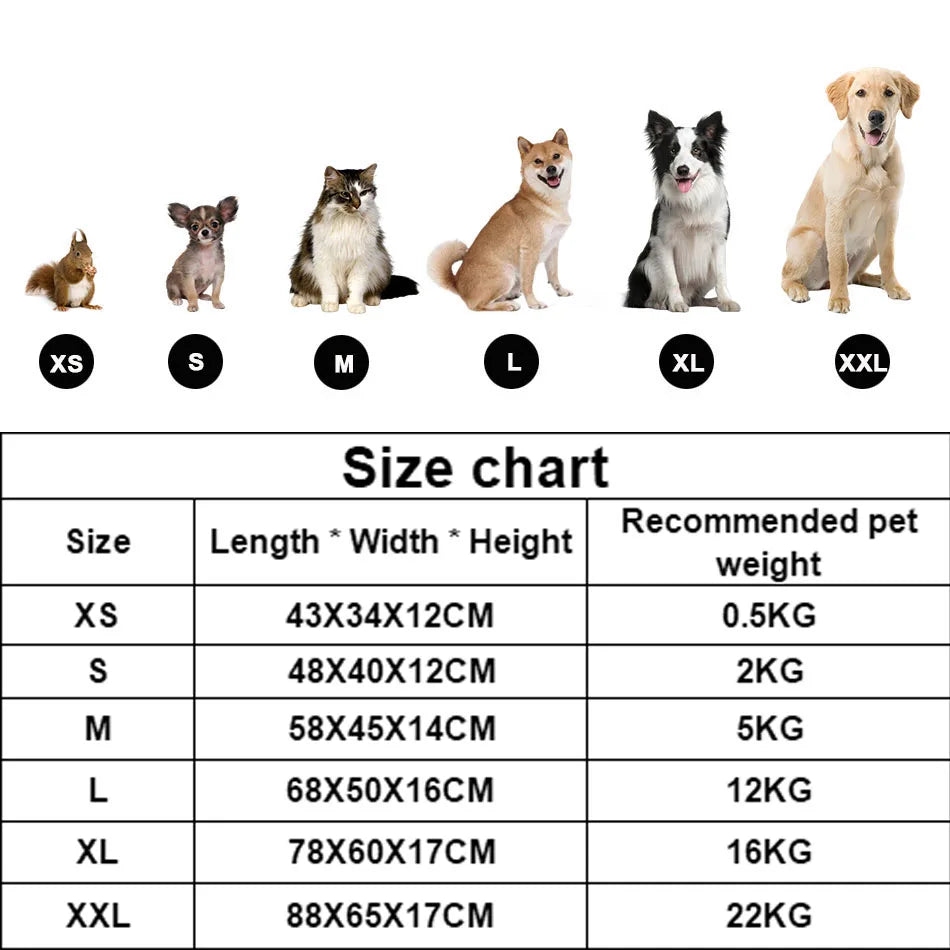 Cama suave para mascotas