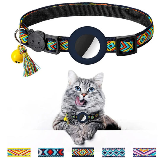 Collar para gatos con compartimento para Airtag