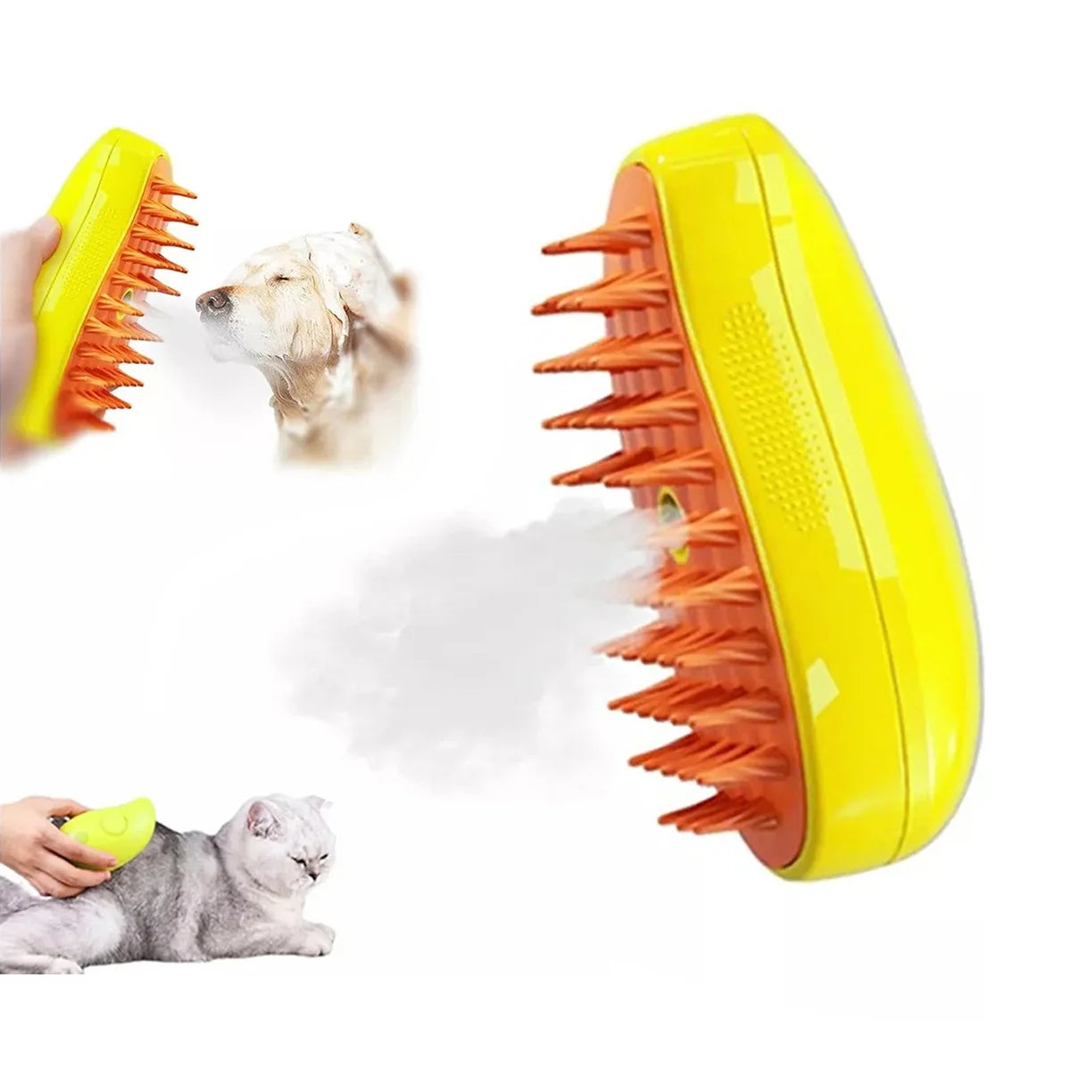 Cepillo multiusos con vaporizador