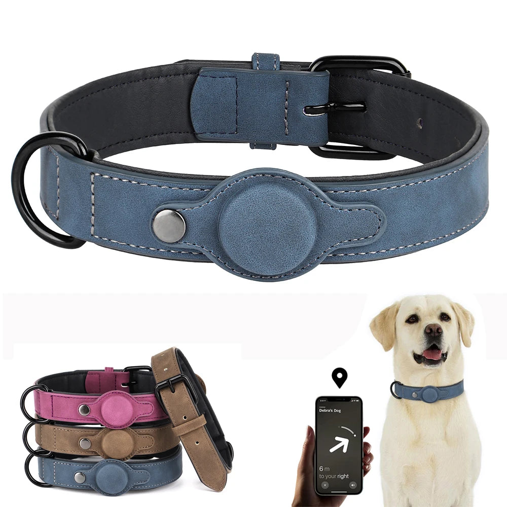 Collar para perro con espacio para Airtag