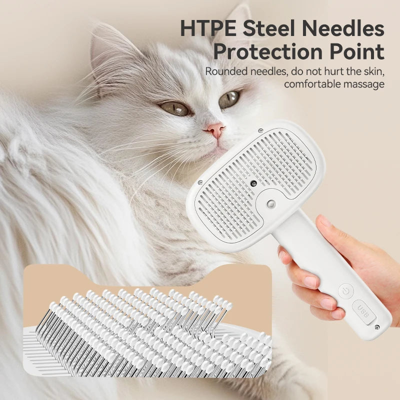 Cepillo eléctrico con spray