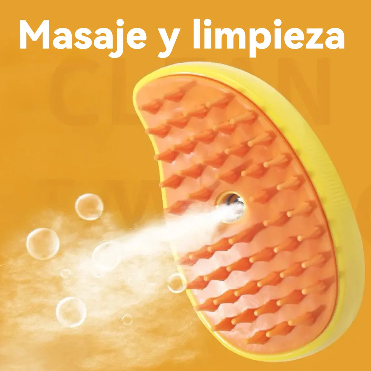 Cepillo multiusos con vaporizador